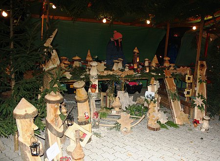 Weihnachtsmarkt Holz