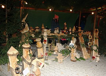 Weihnachtsmarkt Holz